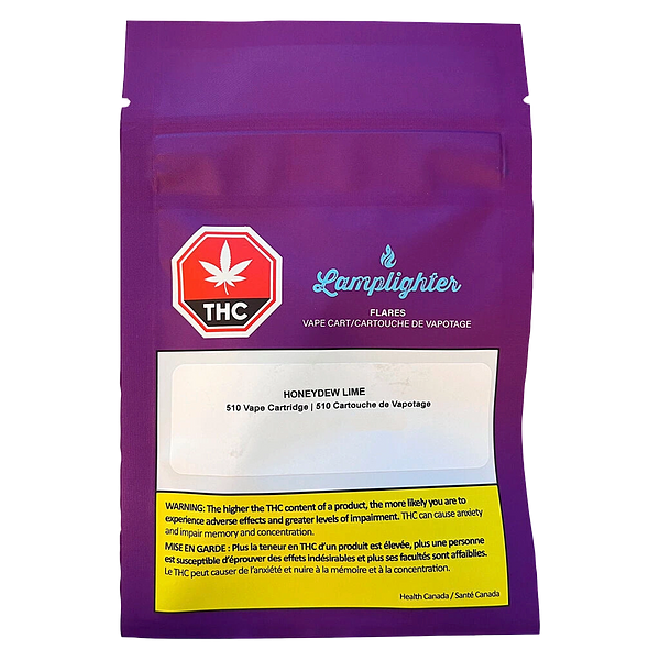 Lamplighter - Honeydew Lime Prefilled 510 Thread Cartridge