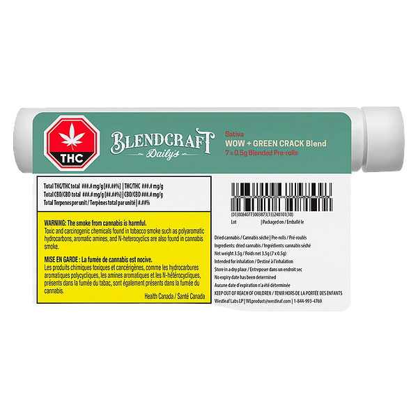Blendcraft - Daily's Sativa Pre-Roll