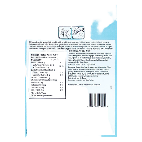 Chowie Wowie - Cookies n' Cream Balanced Chocolate