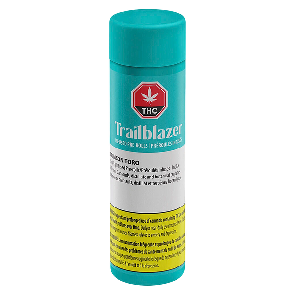 Trailblazer - Crimson Toro Diamond & Distillate Infused Pre Roll
