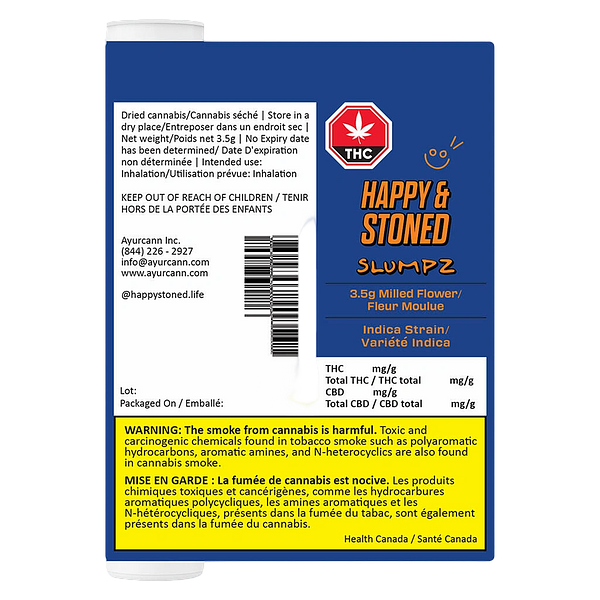 Happy & Stoned - Slumpz Milled Flower