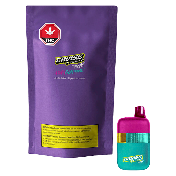 BOXHOT Cruise Control - High Octane Cbg All In One Vape