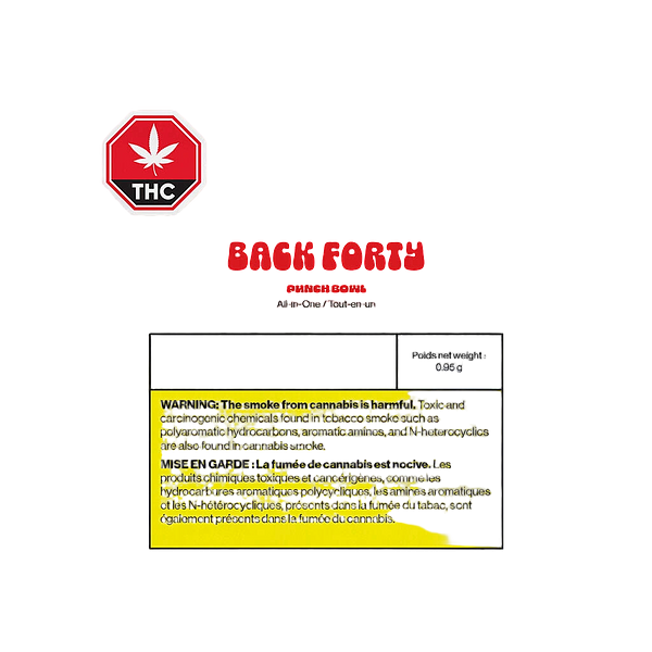 Back Forty - Punch Bowl All-In-One