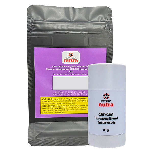 Naturally Nutra - CBD:CBG Harmony Blend Relief Stick