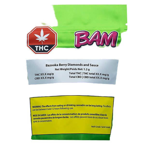 BAM - Bazooka Berry Diamonds and Sauce