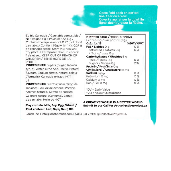 Collective Project - Island Time (Mango Pineapple & Coconut) Sour Squeezy