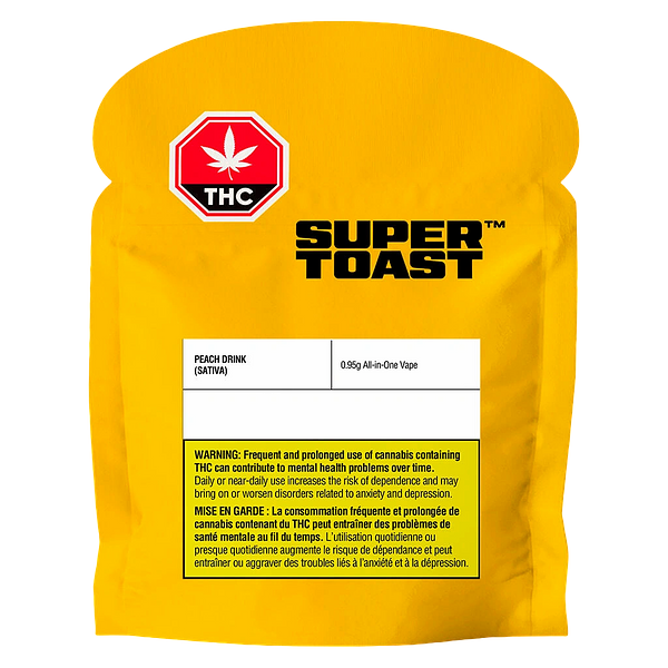 Super Toast - Peach Drink All-in-One Vape
