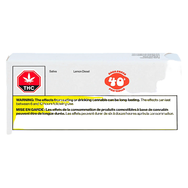 Back Forty - Lemon Diesel Pre-Roll