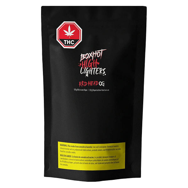 BOXHOT Highlighters - Red Head OG AIO