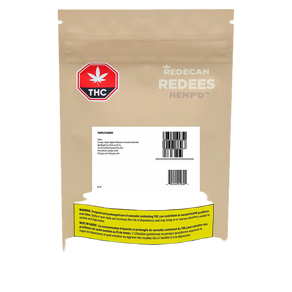 Redecan - Purple Churro Redees Hemp'd Pre-Roll