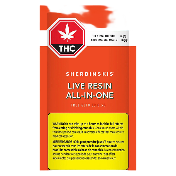 Sherbinskis - True GLTO 33 Pure Live Resin AIO