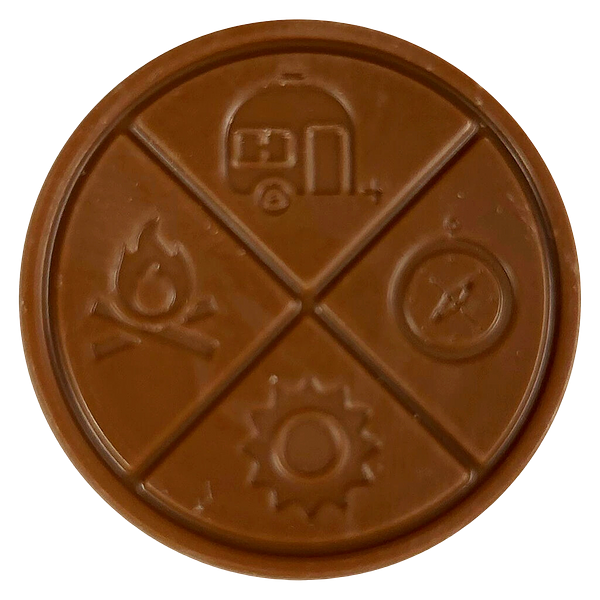 The Hazy Camper - Mary's Chocolate Orange Thc Organic Milk Chocolate