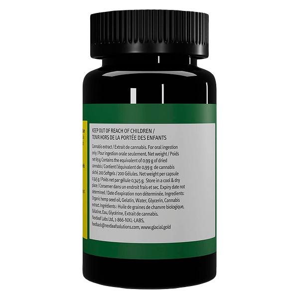 Glacial Gold - Rso Full Spectrum 5:5 Softgels