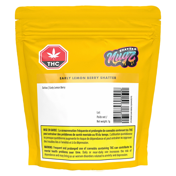 Nugz Shatter - Early Lemon Berry Shatter