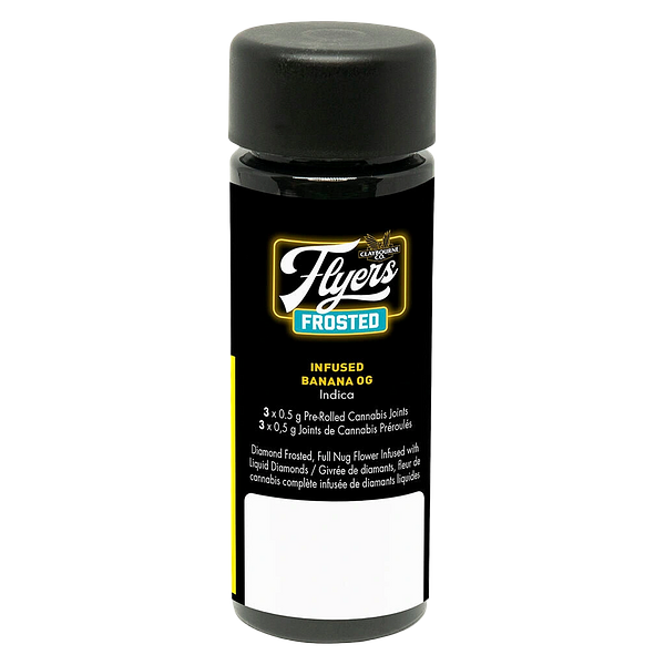 Claybourne - Flyers Frosted Infused Banana OG Pre Roll