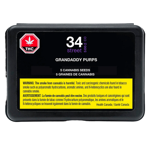 34 Street Seed Co. - Grandaddy Purps Seeds