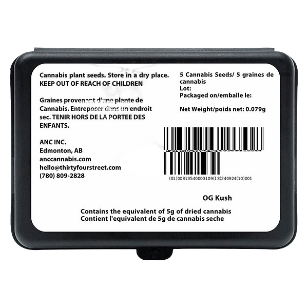 34 Street Seed Co. - Og Kush seeds