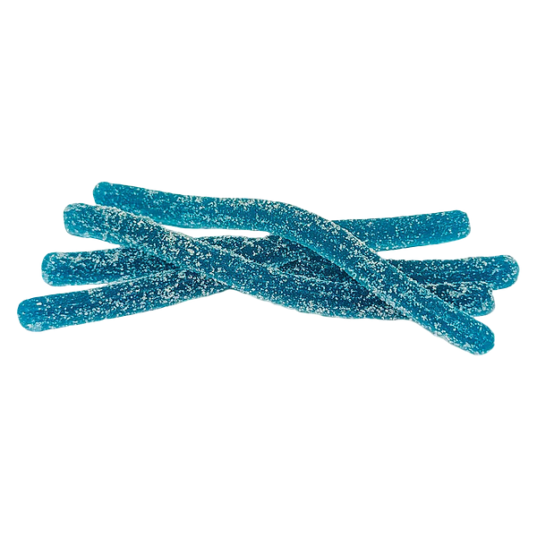 Strings - Sour Blue Berries Live Rosin Gummy Strings THC:CBN