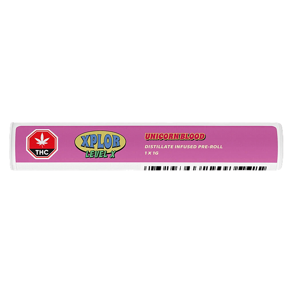 XPLOR Level X - Unicorn Blood Distillate Infused Pre Roll