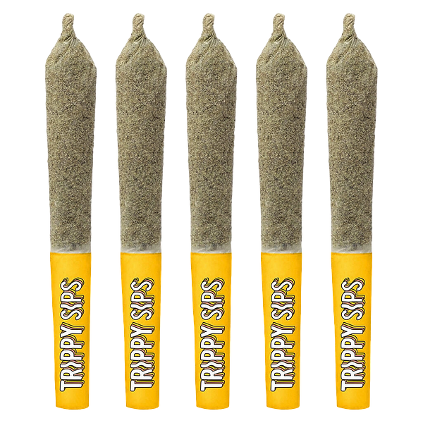 Trippy Sips - Caribbean Crush Kief Coated Infused Pre Roll