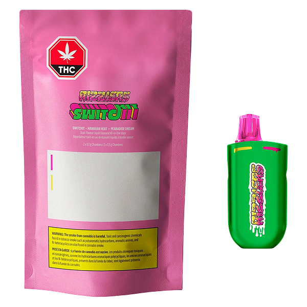 RIZZLERS - Switchit Hawaiian Heat + Pearadise Dream All In One Vape