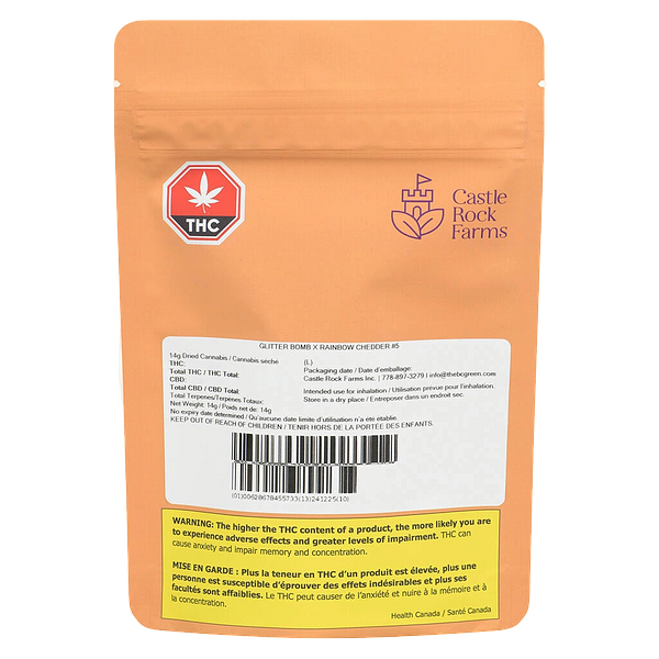 Castle Rock Farms - Glitterbomb X Rainbow Cheddar #5