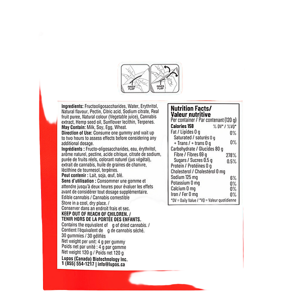 Proofly - Nightly Cherry Pomegranate CBN:CBG:CBD:THC Gummies