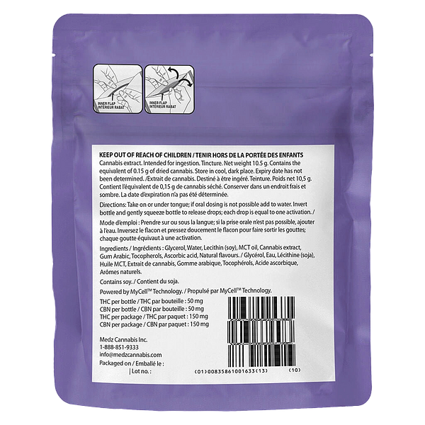 MOD - CBN:THC Drops 300