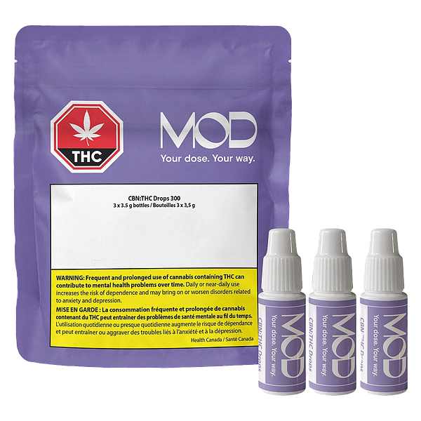 MOD - CBN:THC Drops 300