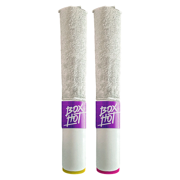 BOXHOT - Pear Herer + Strawberry Diesel THCA Coated Infused Pre Roll