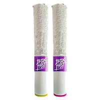 BOXHOT - Pear Herer + Strawberry Diesel THCA Coated Infused Pre Roll