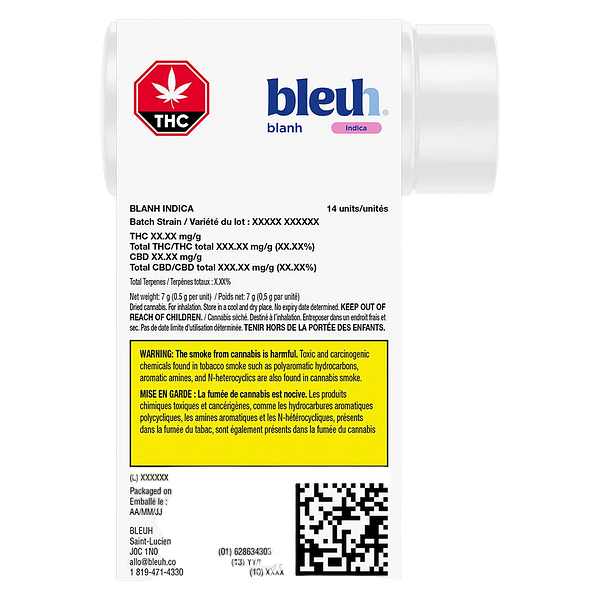 Bleuh - Blanh Indica Pre-Roll