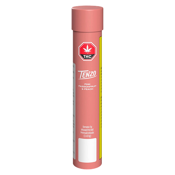 Tenzo - Pink Passionfruit & Peach Ceramic Tip Infused Pre-Roll