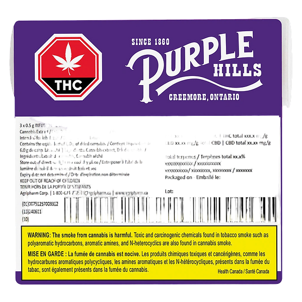 Purple Hills - Ultra HI Infused Pre-Roll