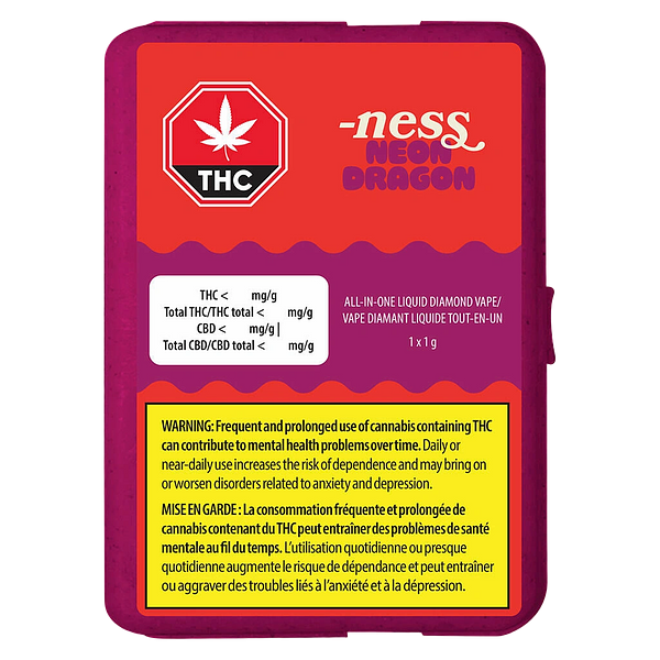 -ness - Neon Dragon Liquid Diamonds AIO Vape