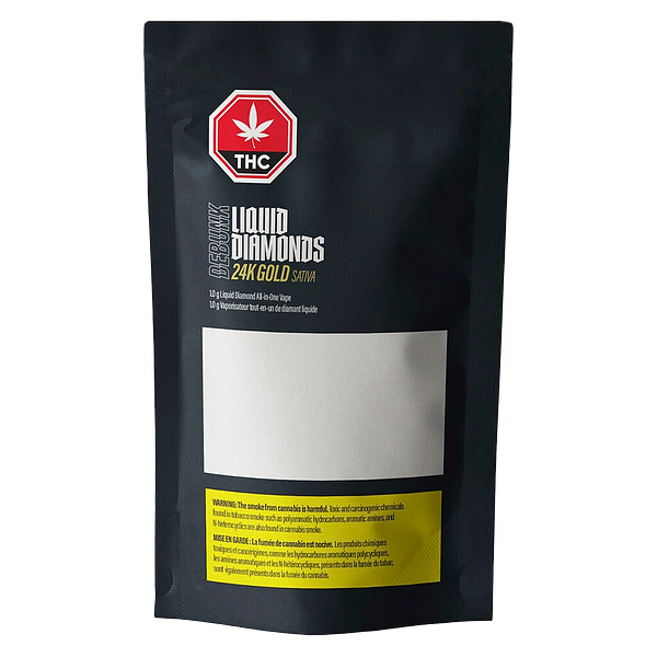 DEBUNK - 24k Gold Liquid Diamonds AIO Vape