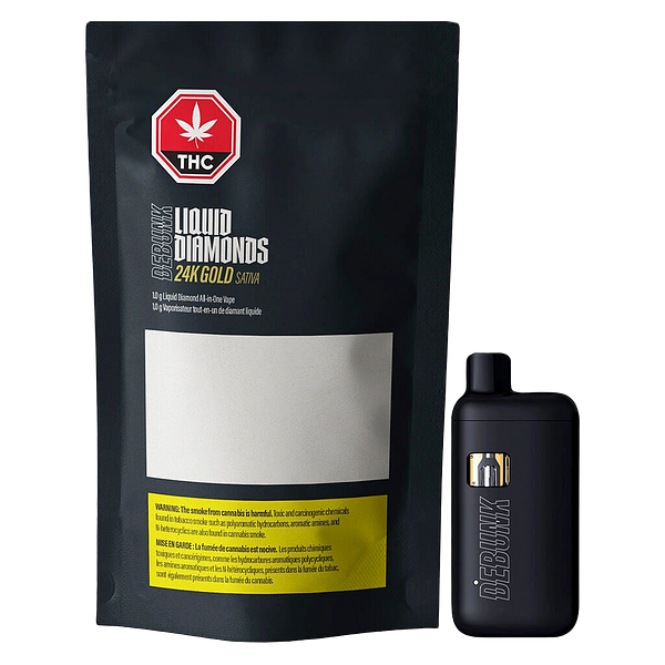 DEBUNK - 24k Gold Liquid Diamonds AIO Vape