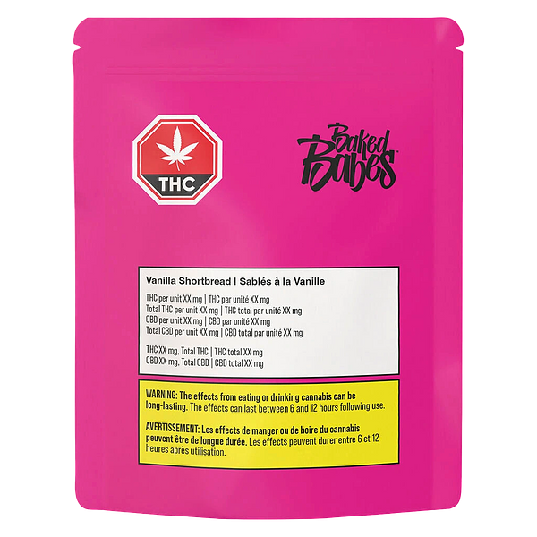 Baked Babes - Vanilla Shortbread Cookie