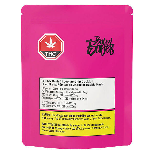 Baked Babes - Bubble Hash Chocolate Chip Cookie