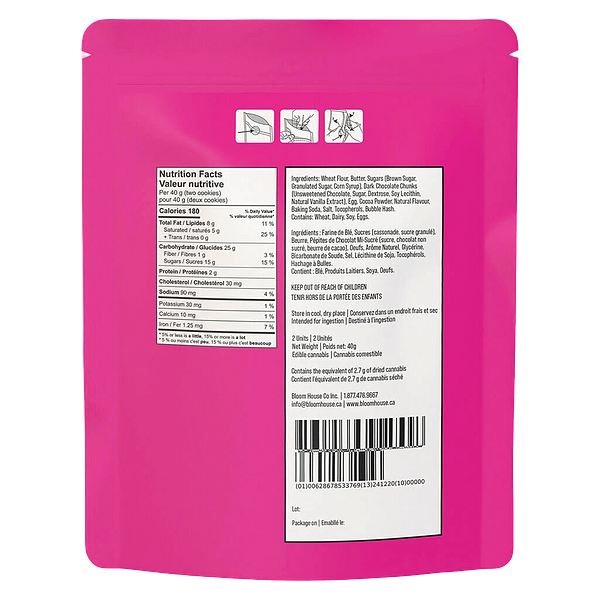 Baked Babes - Bubble Hash Chocolate Chip Cookie