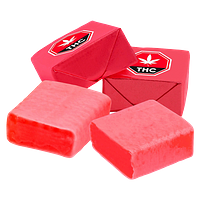 Twiddles - 1:1:1:1 Original Cherry Taffy THC/CBN/CBG/CBD