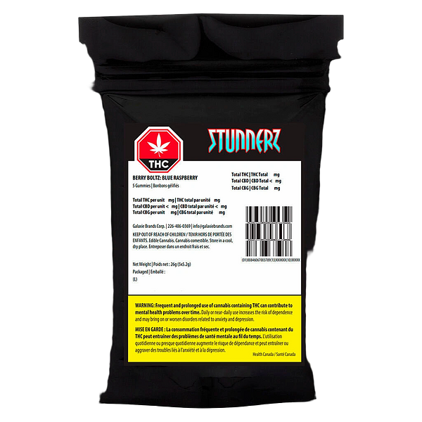 Stunnerz - Berry Boltz: Blue Raspberry