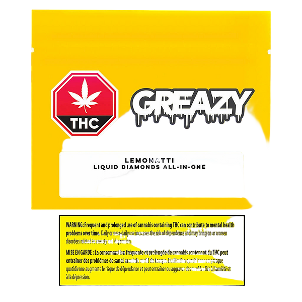 GREAZY - Lemonatti Liquid Diamond All In One Vape