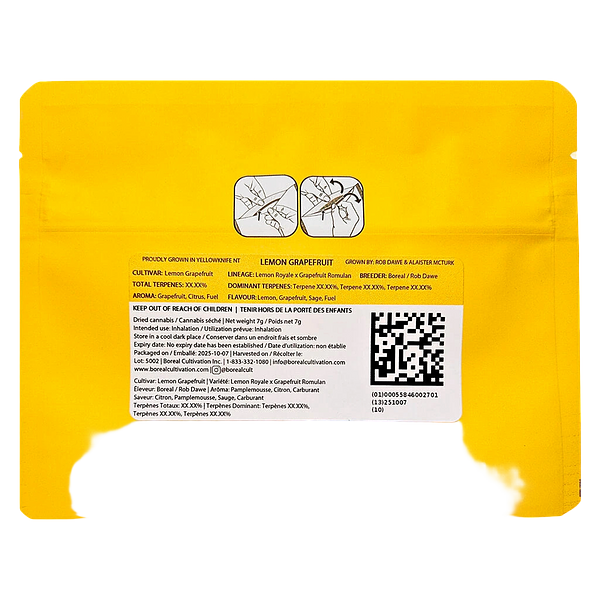 Boreal - Lemon Grapefruit