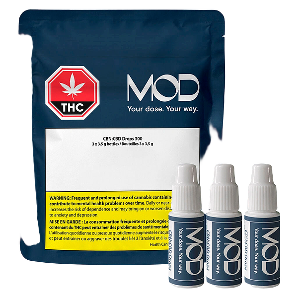 MOD - Cbn:Cbd Drops 300