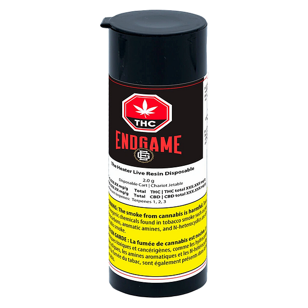 Endgame - The Heater Live Resin Disposable Vape