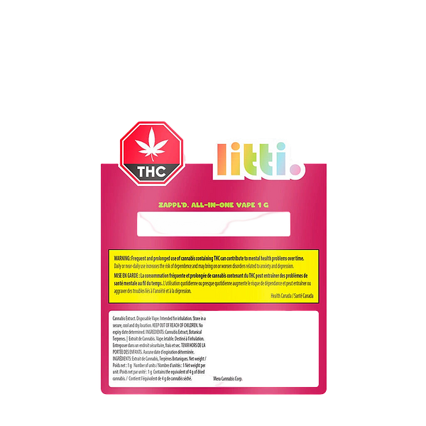 LITTI. - Zappl'd All-in-One Disposable Vape