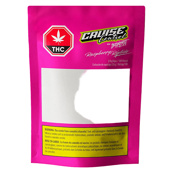 BOXHOT Cruise Control - Raspberry Riptide THC + CBD 510 Thread Cartridge