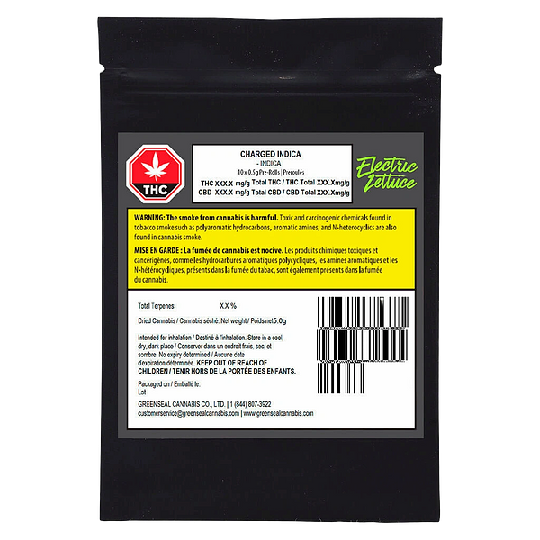 Electric Lettuce - Charged Indica Pre Roll
