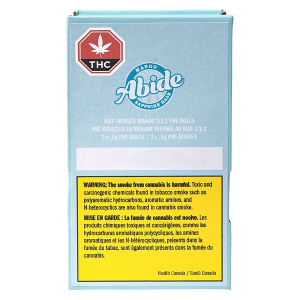 Abide - CBG Infused Mango 1:1:1 Pre-Roll